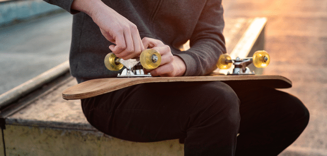 Quais são as dicas de skate para iniciantes?