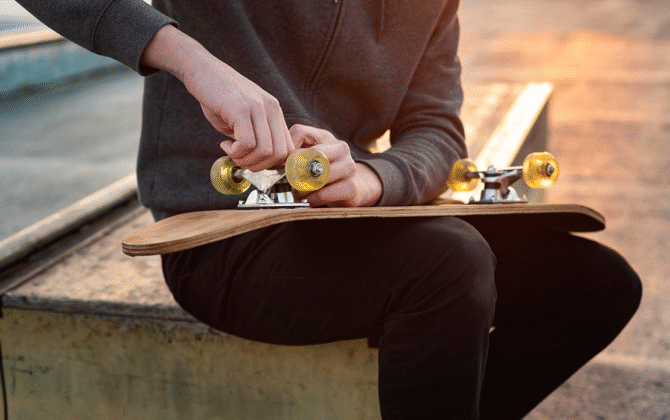 Quais são as dicas de skate para iniciantes?