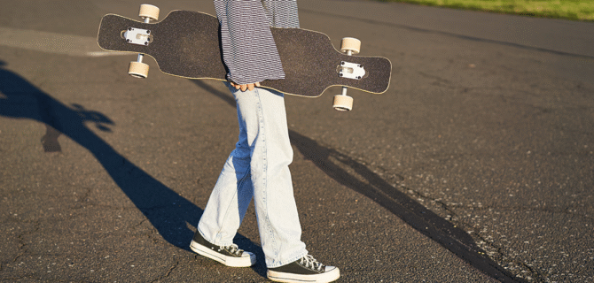 Quais são os 4 tipos de skate?