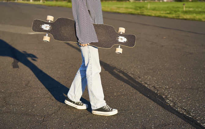 Quais são os 4 tipos de skate?